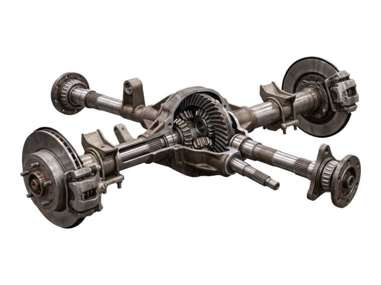 Used axle assembly