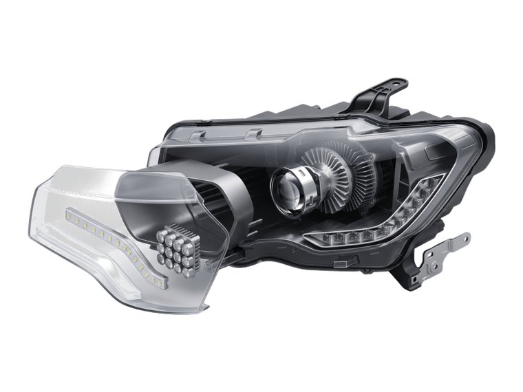 Used headlight